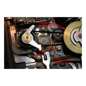 Sony WM-D6 complete rubber set for cassette walkman