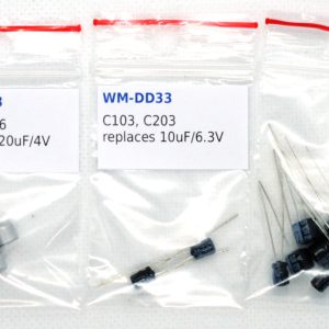 Sony WM-DD33 Capacitor upgrade kit