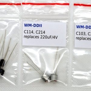 Sony WM-DD100 Capacitor upgrade kit