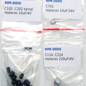 Sony WM-DD3 Capacitor upgrade kit