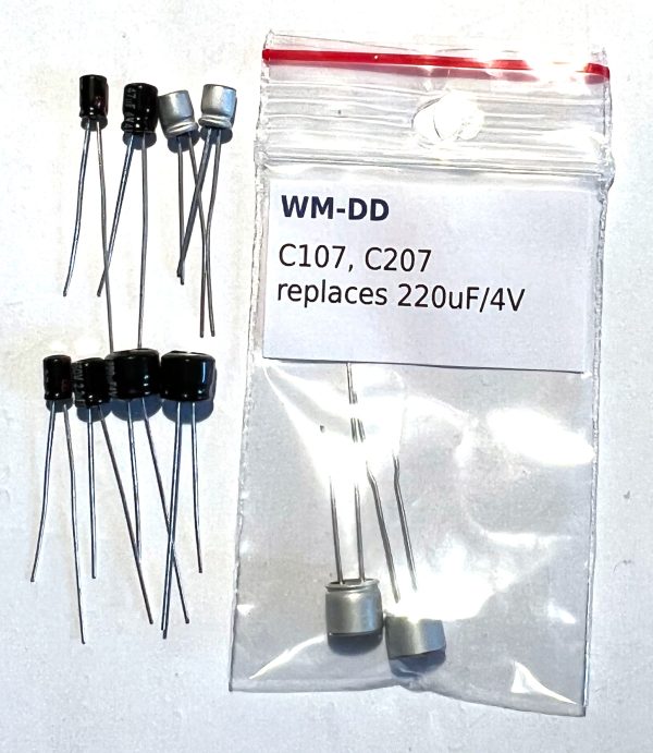 Sony WM-DD Capacitor upgrade kit