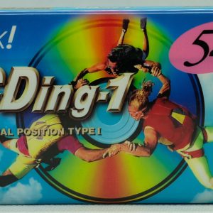 TDK CDIng1 54 blank, sealed audio cassette, new unused (IEC Type I / Position normal)