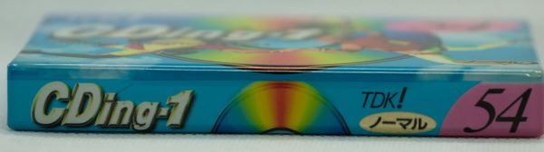TDK CDIng1 54 blank, sealed audio cassette, new unused (IEC Type I / Position normal) - Image 2
