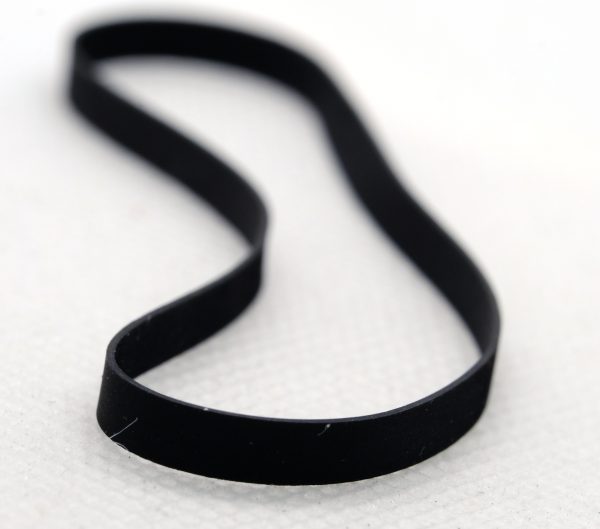 34 x 4.0 x 0.5 mm mm FLAT Rubber Belt for Cassette Decks - Image 2