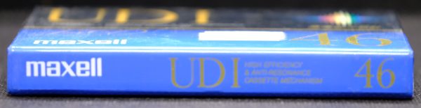 Maxell UDI 46 blank, sealed audio cassette, new unused (IEC Type I / Position normal) - Image 2